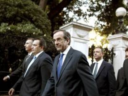 El primer ministro griego, Antonis Samarás. EFE/Archivo