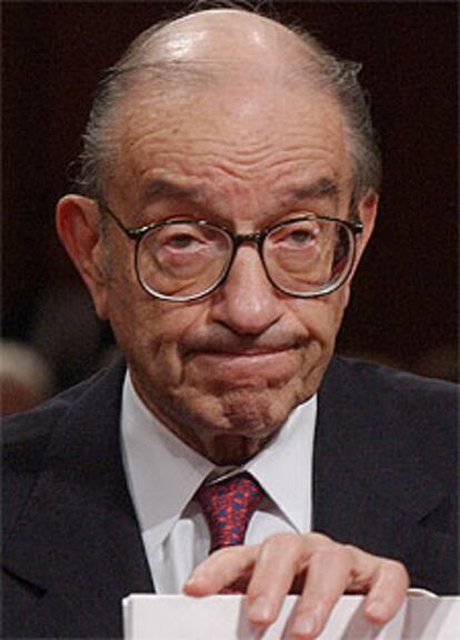Alan Greenspan, ayer.