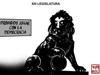 La XIII legislatura, según Malagón