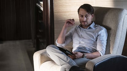 Kieran Culkin en la serie 'Succession'.