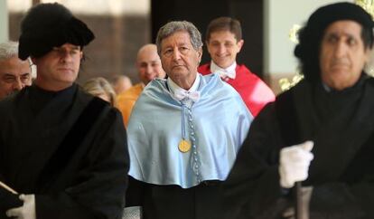 Sami Naïr, en la Universitat de València.