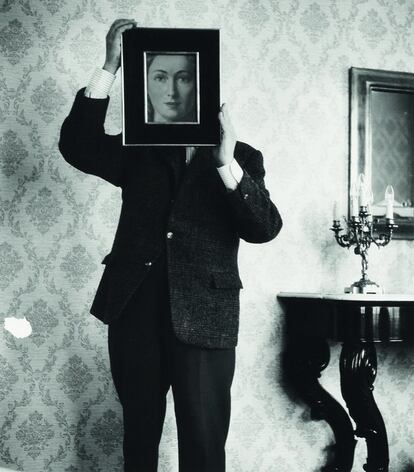 René Magritte y El parecido ( de la serie Lo eternamente obvio), c.a 1962