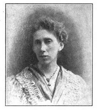 La escritora inglesa Mary Cholmondeley (1859-1925).