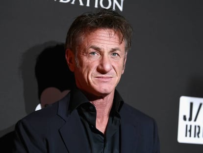 Sean Penn, el pasado mes de enero, en la gala benéfica que organiza anualmente en Hollywood en beneficio de Haití.