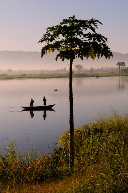 Las tranquilas aguas del lago Malaui.