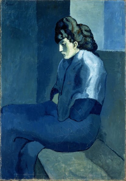 'Mujer melancólica', 1902.