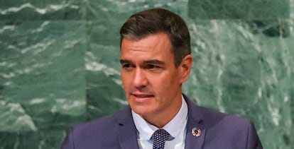 El presidente del Gobierno, Pedro Sánchez.