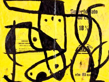'Personnages', 1976, de Joan Miró.