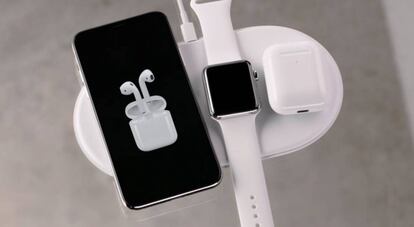 AirPower, el viejo proyecto cancelado de Apple.