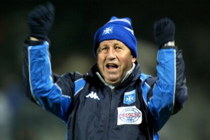 Guy Roux, en su etapa como entrenador del Auxerre.