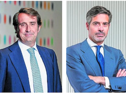 Javier Oficialdegui, de UBS, y Nacho Moreno, de Credit Suisse.