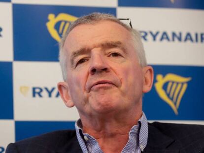 El CEO de Ryanair Group, Michael O'Leary.