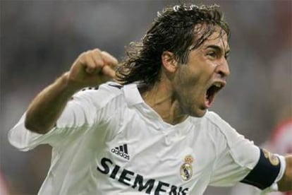 El capitán del Real Madrid, durante el partido frente al Olympiacos.