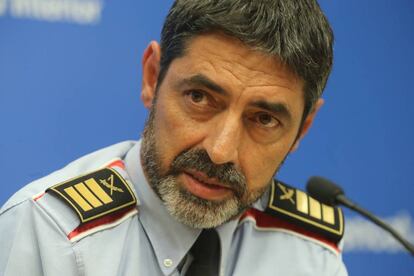 El major dels Mossos, Josep Lluís Trapero.