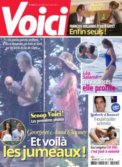 Portada de 'Voici'.