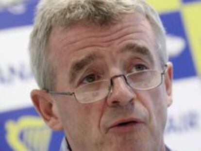 Micheal O'Leary, presidente de la aerolínea de bajo coste Ryanair