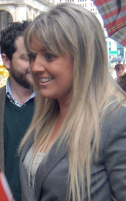 La diputada Beatriz Sestayo