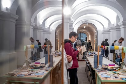 Asistentes al Museo Nacional de Colombia