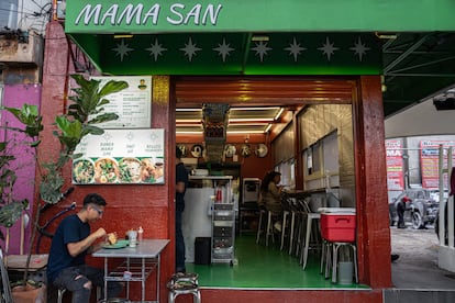 Fachada de Pho Mama San, ubicado en la Roma Norte.