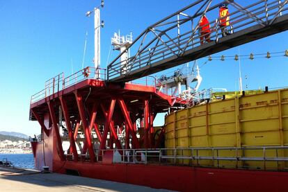 El barco Skagerrak (Noruega) es uno de los dos único en el mundo que se dedican a este tipo de proyecto