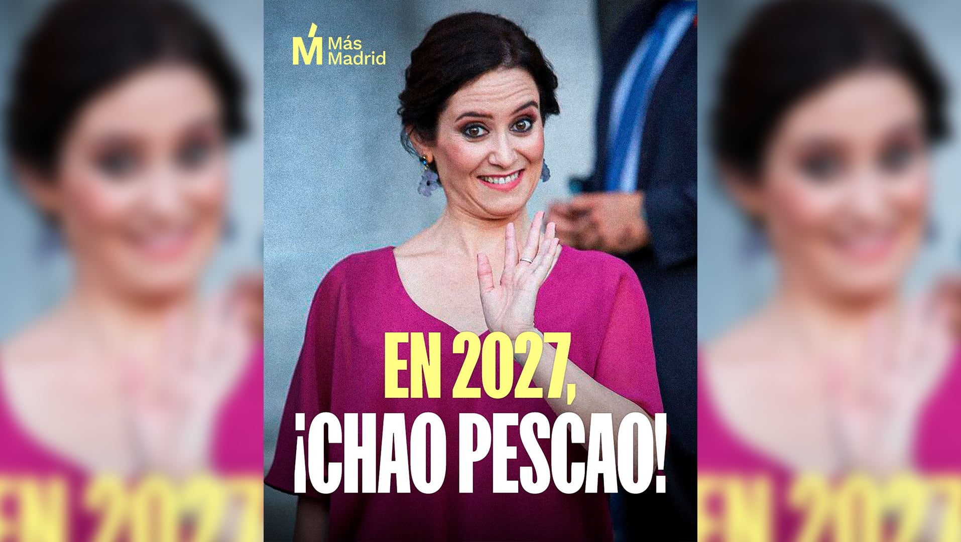 El “chao ‘pescao” de Ayuso para intentar cerrar la crisis del ático ofrece a la oposición un lema de campaña: “Puede ser un bumerán”