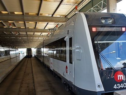 Una de las líneas de Metrovalencia.