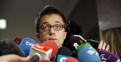 El secretario político de Podemos, Íñigo Errejón.
