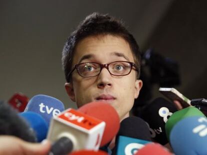 El secretario pol&iacute;tico de Podemos, &Iacute;&ntilde;igo Errej&oacute;n.