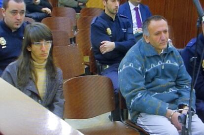 Santiago del Valle, en un momento del juicio en la Audiciencia Provincial de Huelva