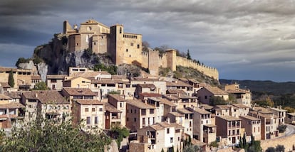 La villa medieval de Alquézar.