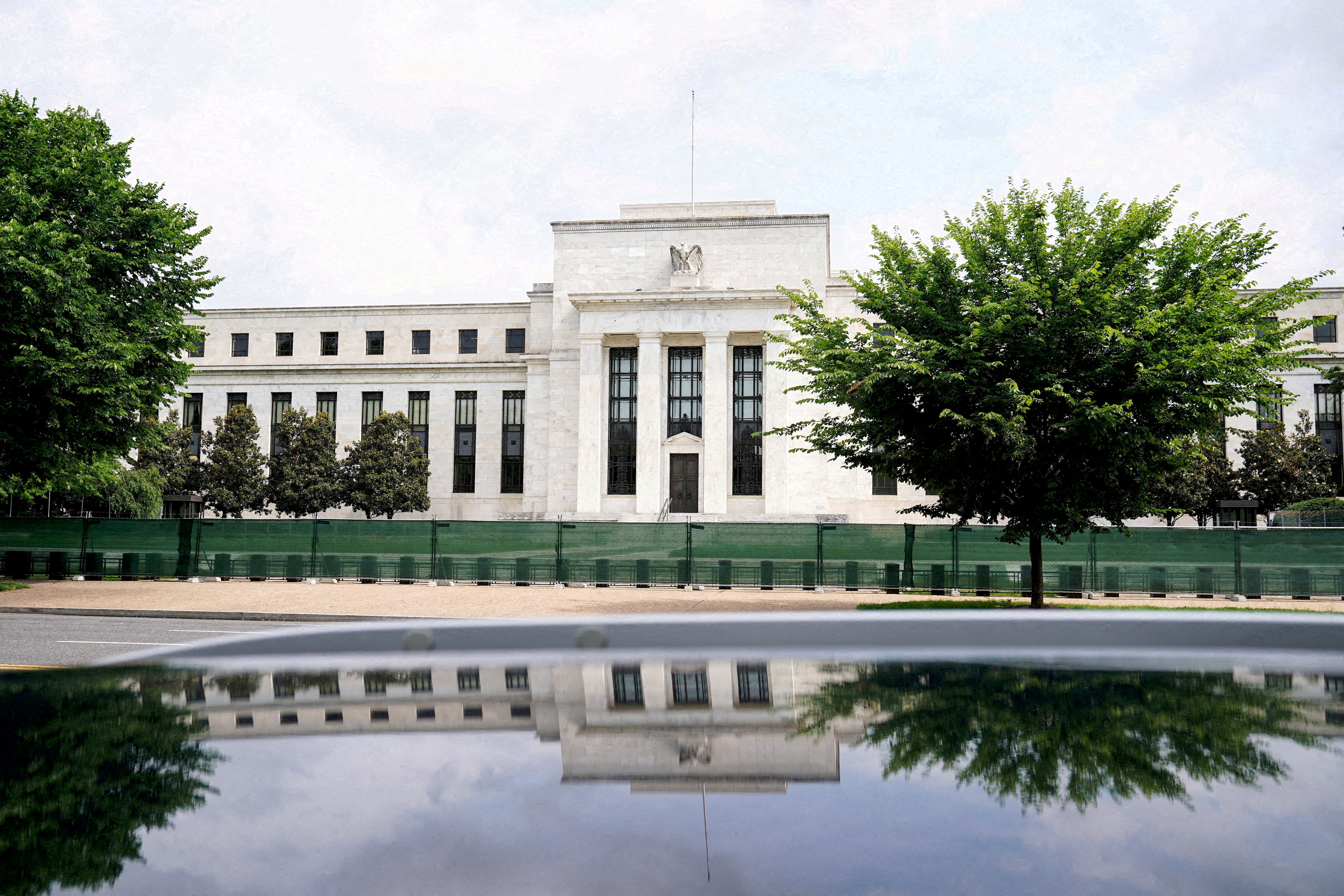 Edificio de la Reserva Federal de EE UU, en Washington.