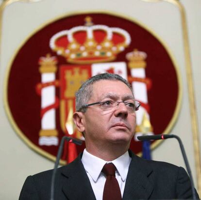 Alberto Ruiz-Gallard&oacute;n, expresidente de la Comunidad de Madrid.