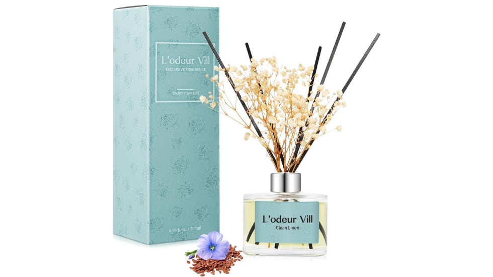 Difusor con aroma a lino fresco de L’odeur.