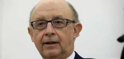 El ministro de Hacienda y Administraciones P&uacute;blicas en funciones, Crist&oacute;bal Montoro.