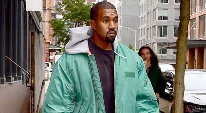 Kanye West, en Nueva York.