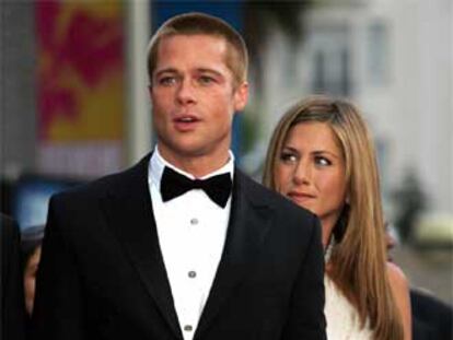 Brad Pitt y Jennifer Aniston, en una fotografía de archivo.