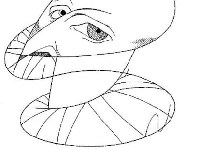 El autor francés Michel de Montaigne (1533-1592) visto por Loredano.