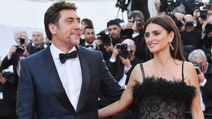 Penélope Cruz and Javier Bardem at the Cannes Film Festival on May 8, 2018.