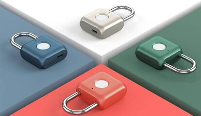 Xiaomi lanza un candado que se desbloquea por huella dactilar