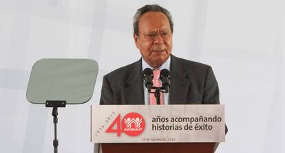 Jesús Silva-Herzog, en un acto celebrado en 2012.