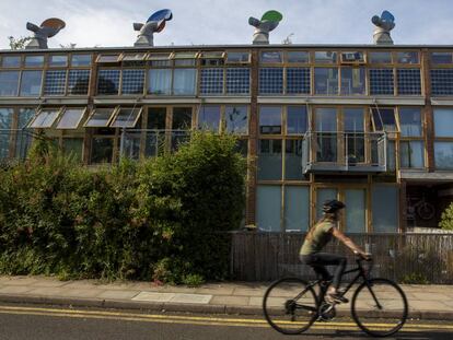 BedZED, urbanización 100% ecológica en el sur de Londres. 