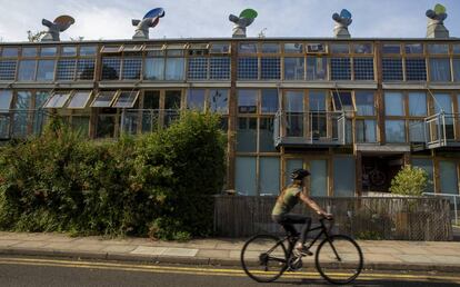 BedZED, urbanización 100% ecológica en el sur de Londres. 