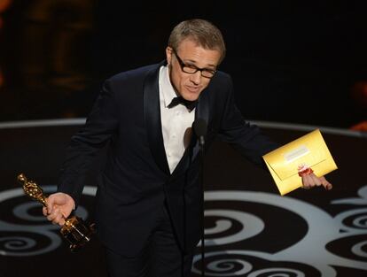 Christoph Waltz, mejor actor de reparto por 'Django desencadenado'.