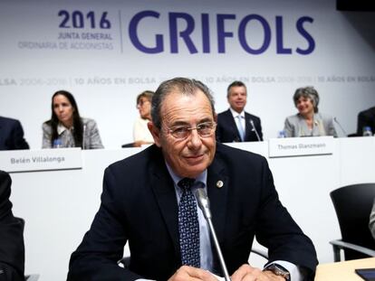 Víctor Grifols, presidente de la compañía de hemoderivados.