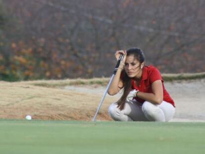 La golfista Natalia Asensio.