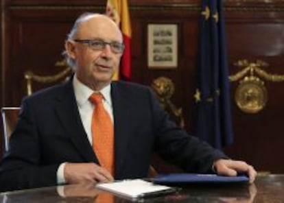 El ministro de Hacienda y Administraciones Públicas, Cristóbal Montoro.