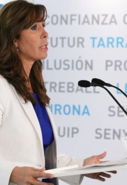 Alicia Sánchez-Camacho, presidenta del PP.