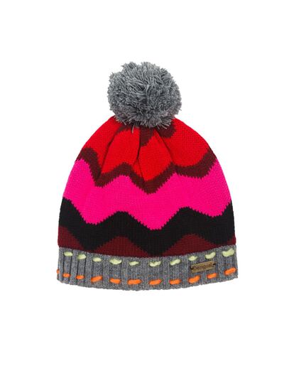 Gorro de lana multicolor de Desigual (29 euros).