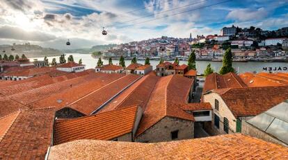 Tejados de Oporto.