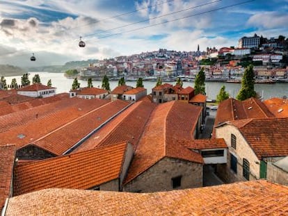 Tejados de Oporto. 